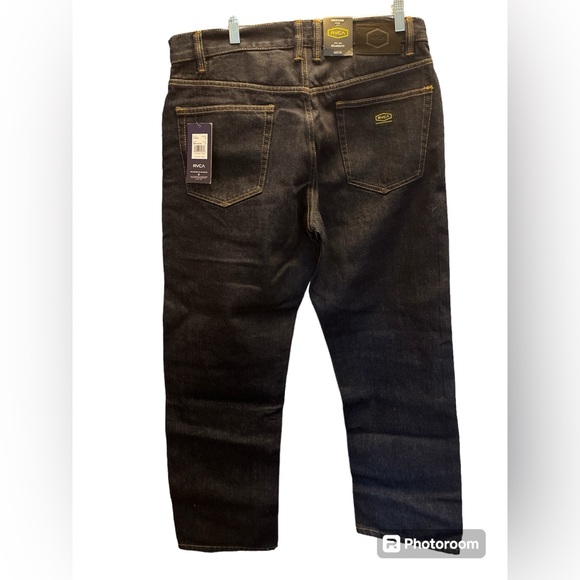 RVCA Americana Day Shift Relaxed Fit Denim Jeans 32 - Picture 4 of 16